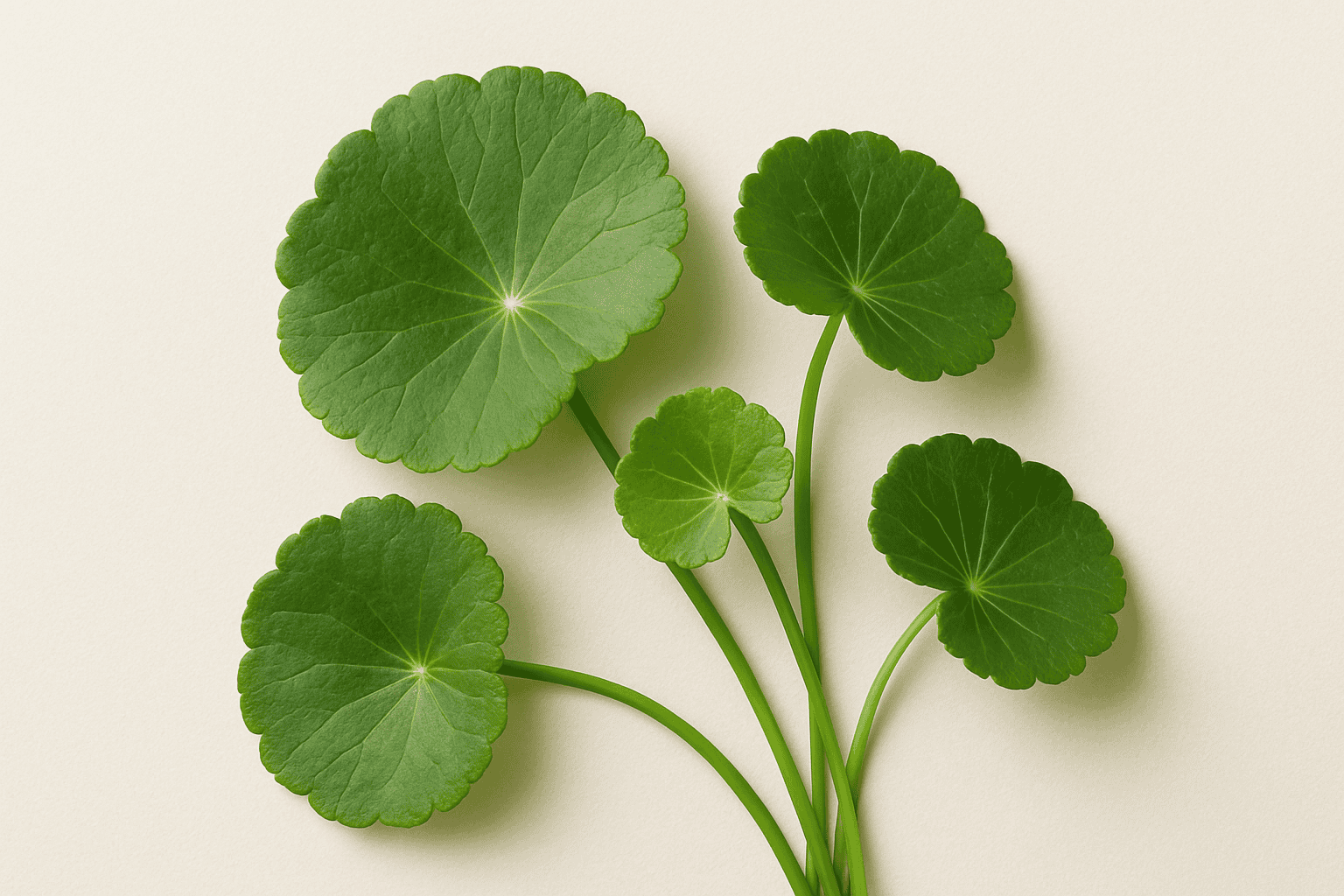 Hojas de Centella Asiática de Madagascar